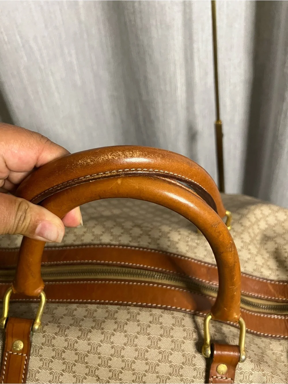 Celine Macadam Weekender Travel Bag